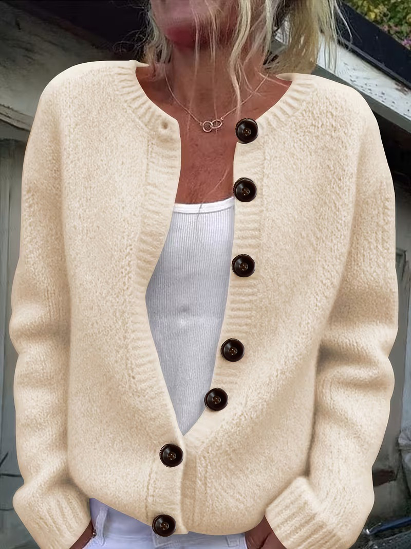 Women's Loose Knit Cardigan Sweater Coat