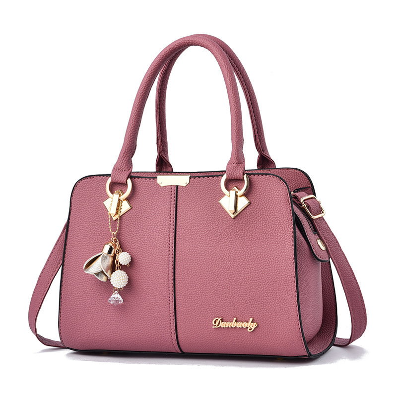 The Signature Cerulean Satchel: Elegant Blue Handbag with Versatile Charm