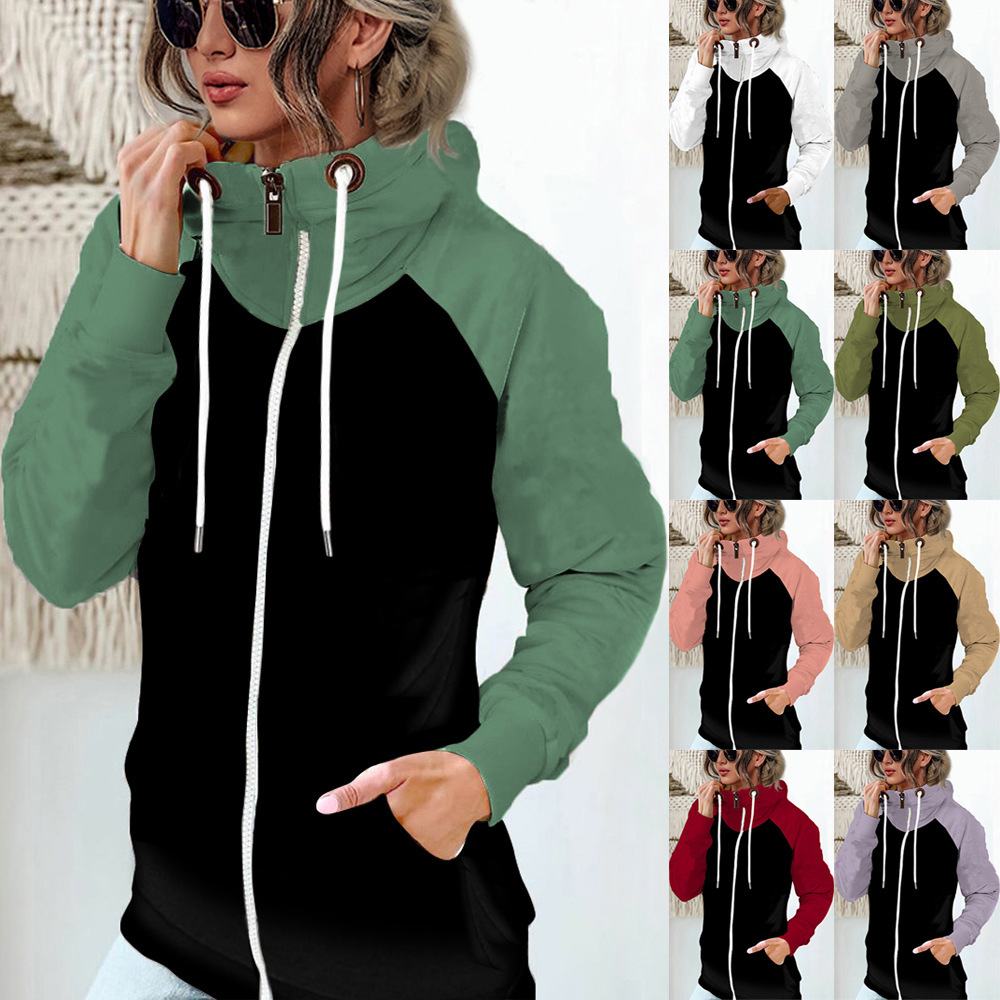Women's Fleece-Lined Pullover Hoodie Plus Size Loose Fit