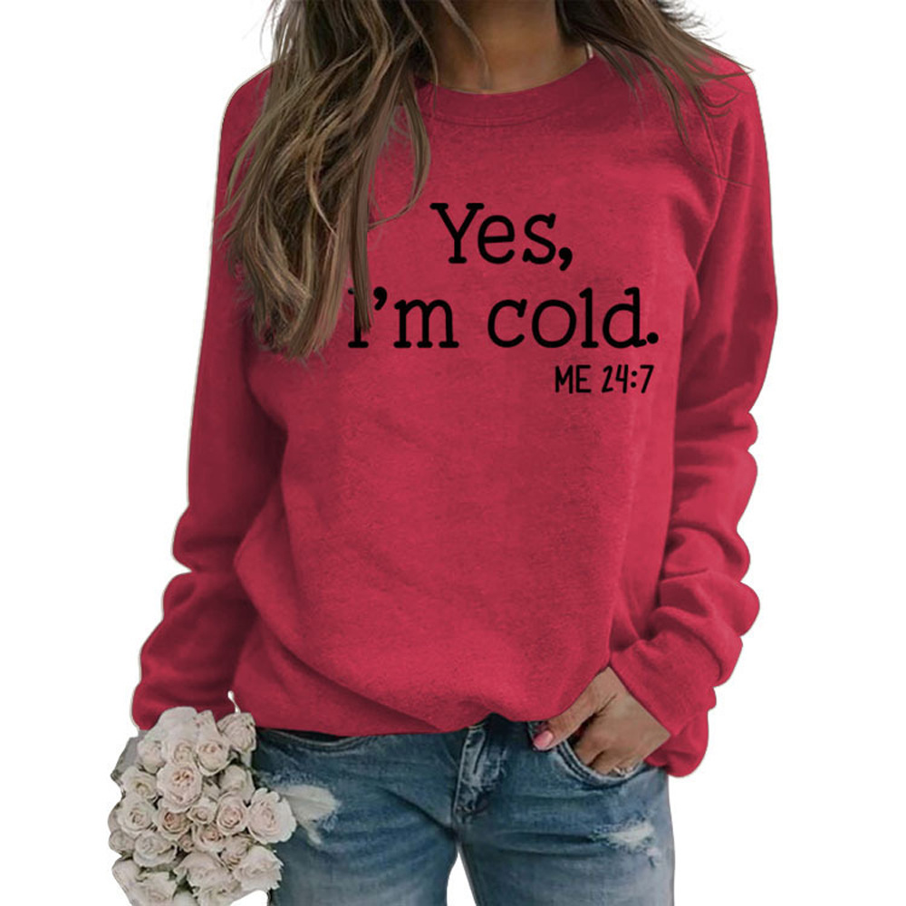 Women's Crewneck Pullover Long Sleeve Sweatshirt