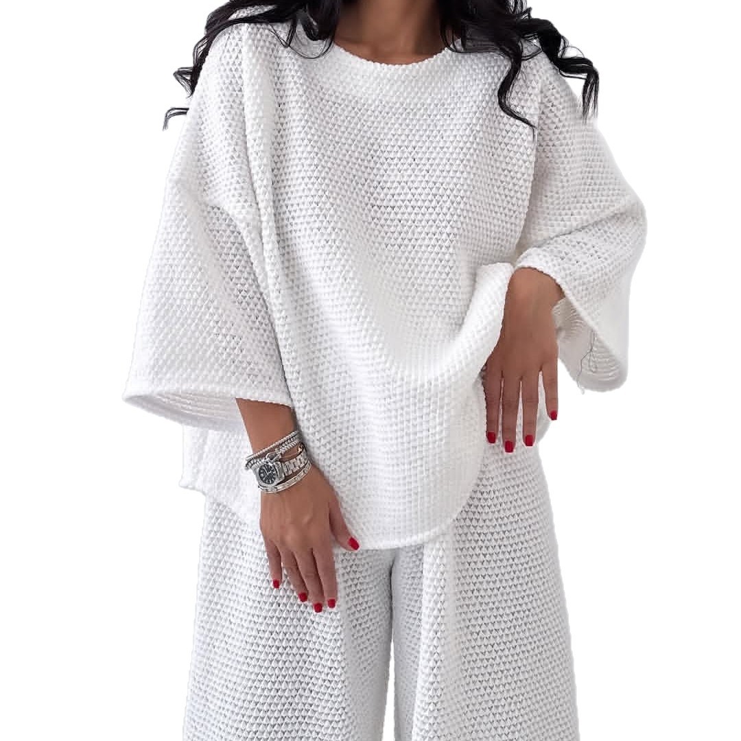 Women's Two-Piece T-Shirt and Pants Set Relaxed Loungewear