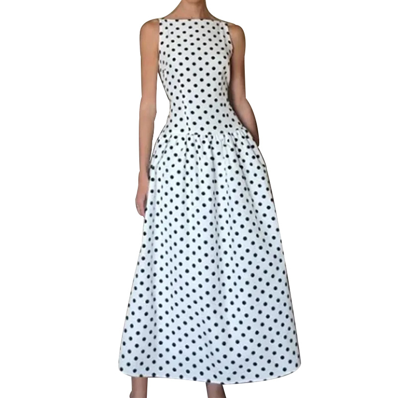 Women's Halter Neck Midi Dress for Beach Vacation