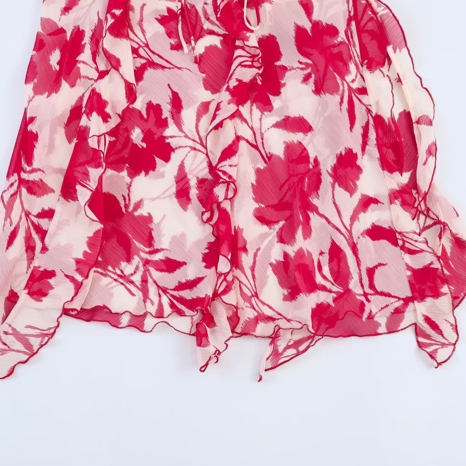 Floral Print Bodycon Midi Dress Sleeveless