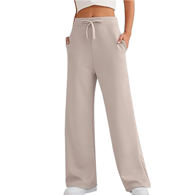 Women's High-Waist Wide-Leg Casual Pants
