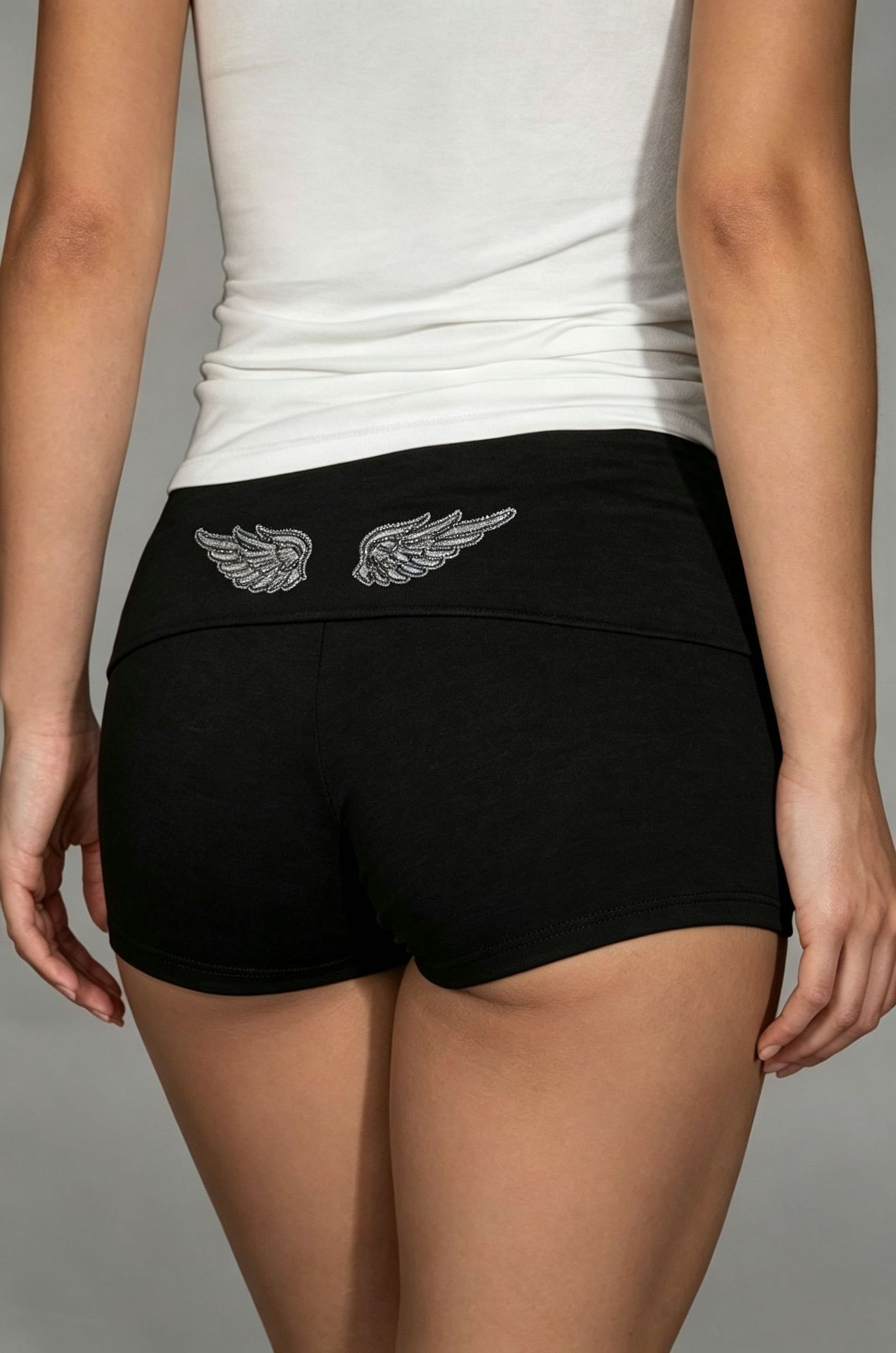 Women's Wing Sequin Embroidered Casual Two-Piece Set