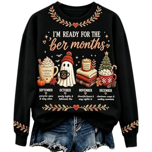 Purple Hummingbird Floral Print Crewneck Long-Sleeve Pullover Sweatshirt