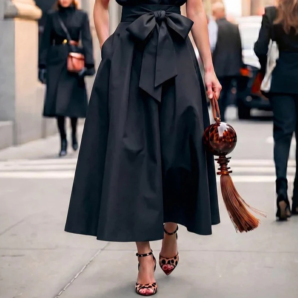 Black High Neck Sleeveless A-Line Maxi Dress
