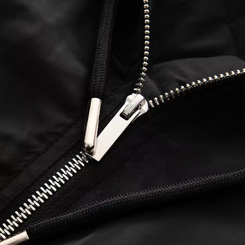 Women's Casual Bomber Jacket Long Sleeve Zip-Up