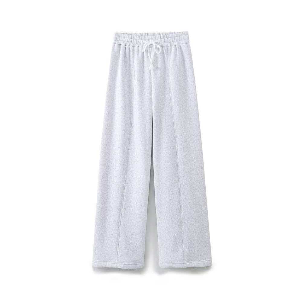 Women's 3-Piece Hooded Sweatsuit Set with Tube Top and Pants