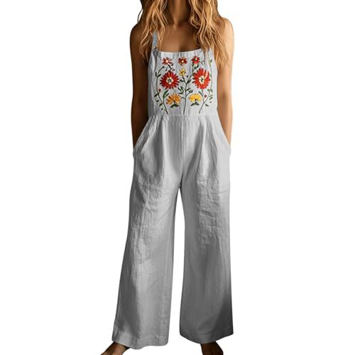 Women's Summer Sleeveless Floral 3D Print Farm Casual Dress