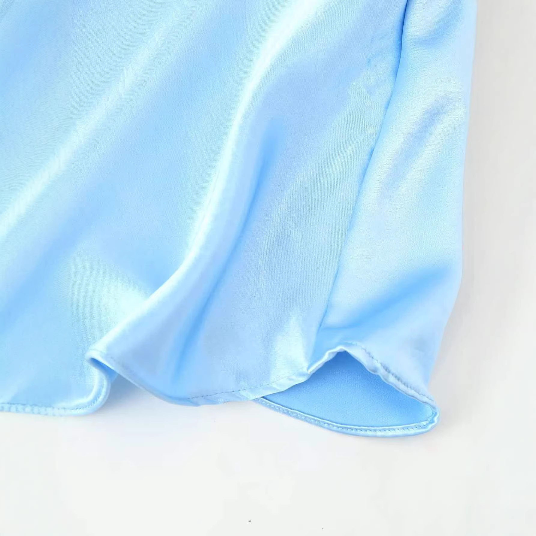 Women's Summer Draped Cowl Neck Sleeveless Mermaid Cami Dress
