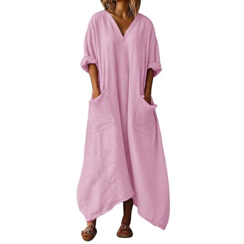 Women's Minimalist Solid Color Elegant Casual A-Line Dress