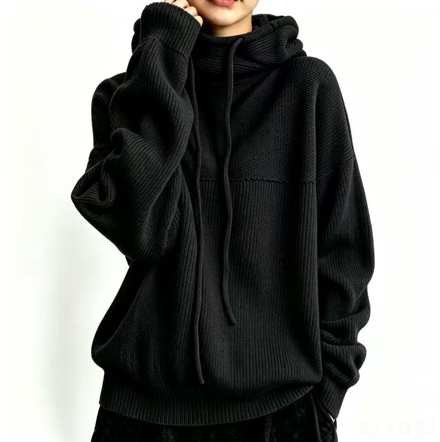 Women's Solid Color Loose Fit Pullover Sweater