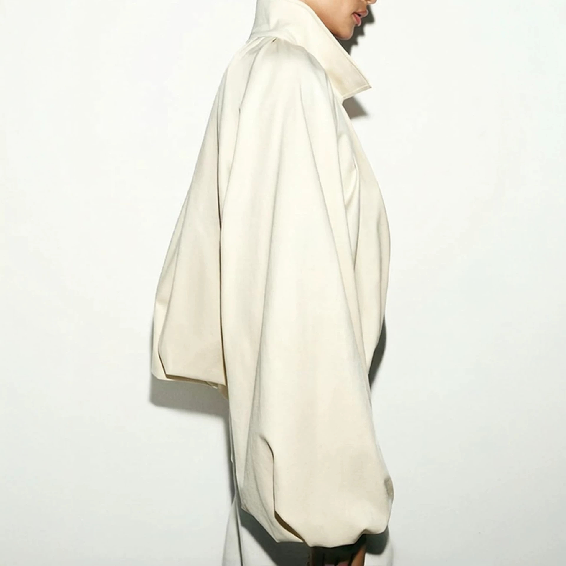 Solid Color Casual Sweet Bomber Jacket for Women