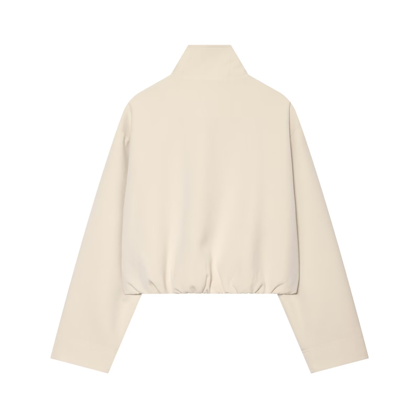Women's Zip-Up Stand Collar Bomber Jacket