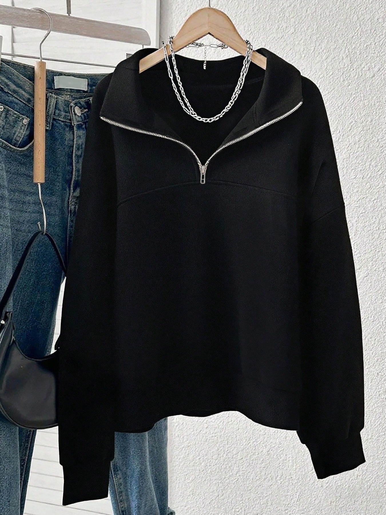 Zip-Up Hoodie Casual Comfortable Everyday Wear