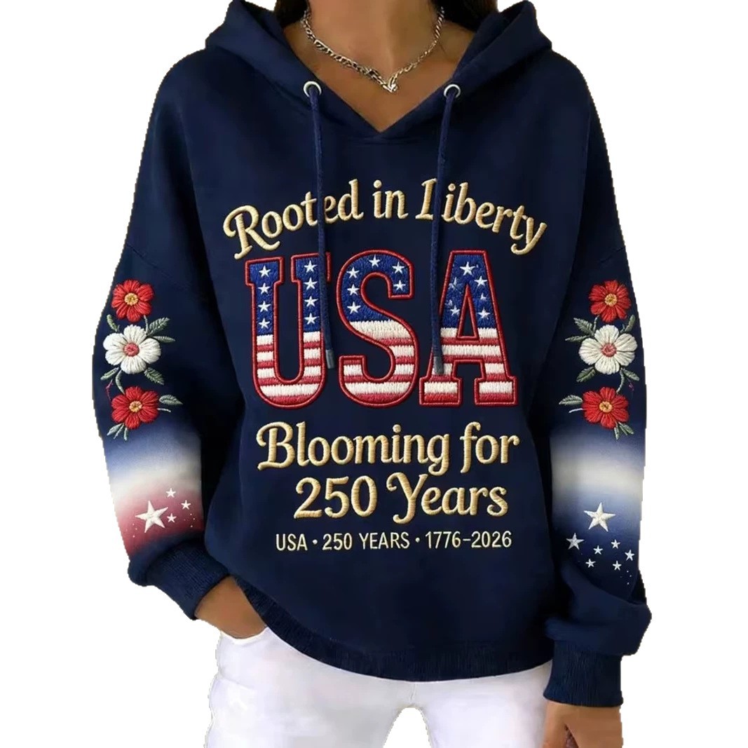Women's Casual Graphic Print Hoodie