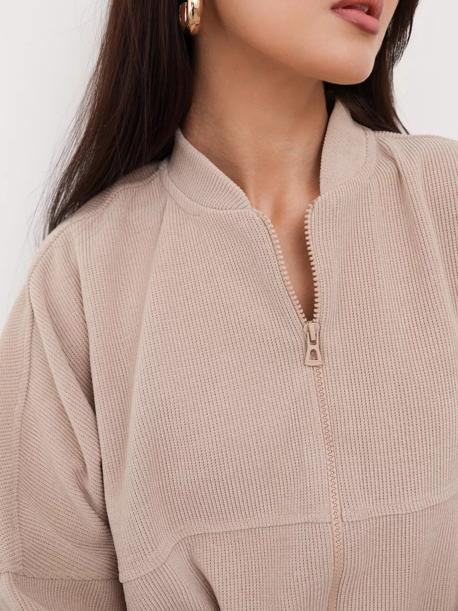 Women's Zip-Up Cardigan and Pants Two-Piece Set, Long Sleeve Streetwear Tracksuit