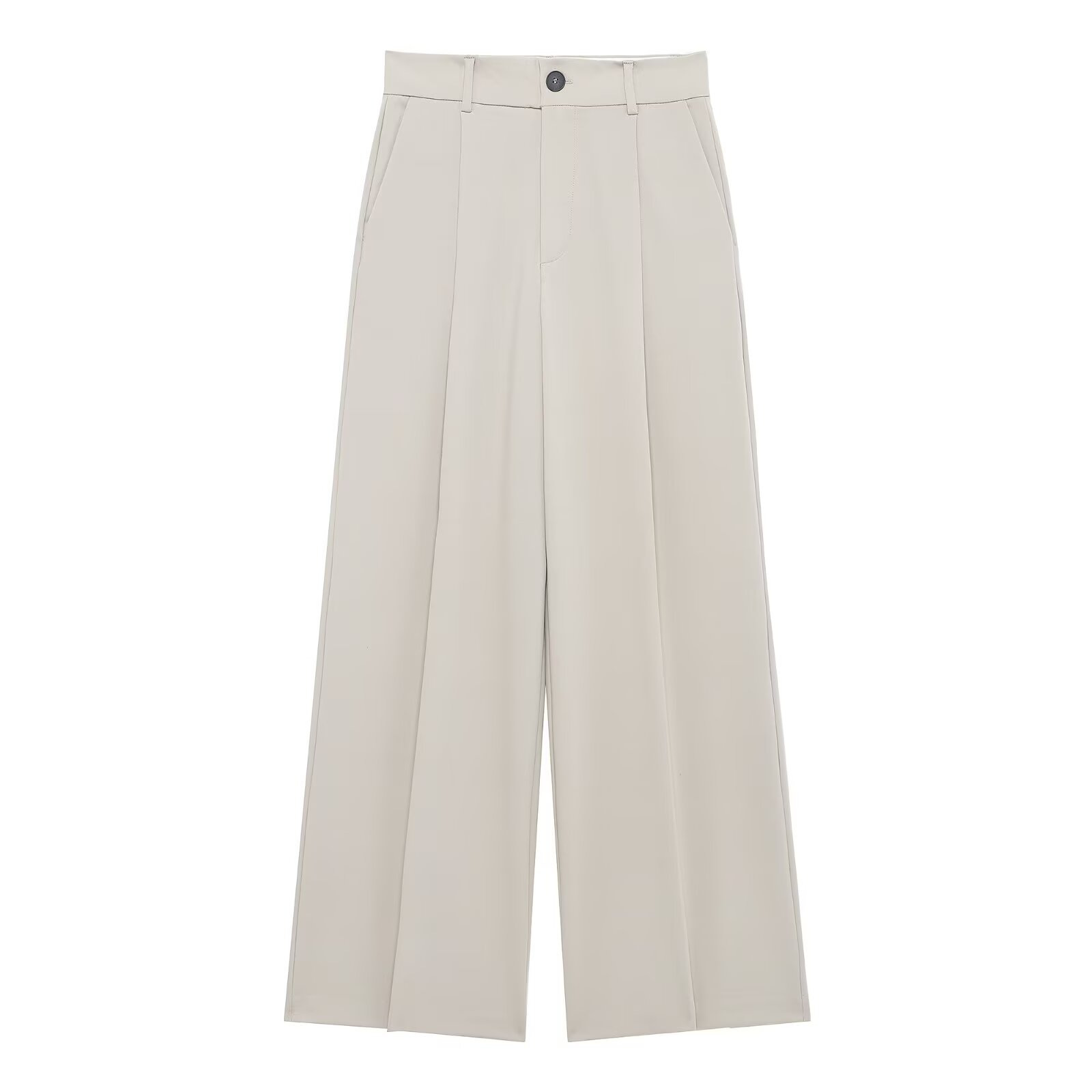 Women's Wide-Leg Straight Commuter Pants