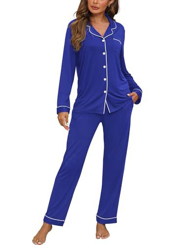Women's Cuban Collar Polka Dot Print Long Sleeve Shirt Set