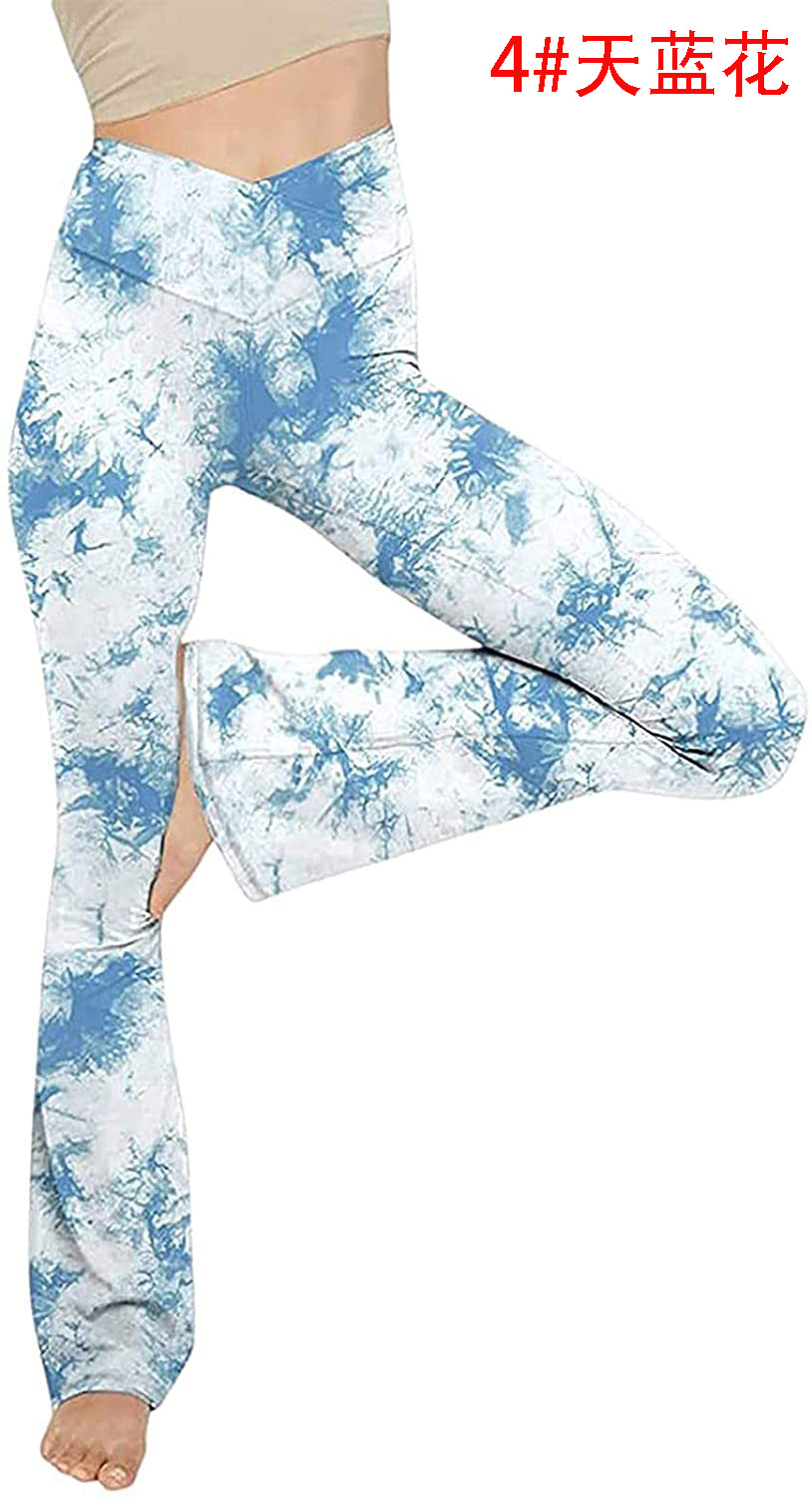 High-Waist Loose Yoga Pants Comfortable Casual Woven Polyester