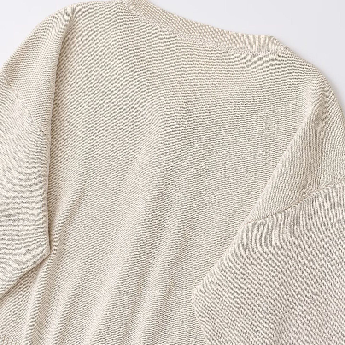 Women's Streetwear Crewneck Button-Front Knit Cardigan