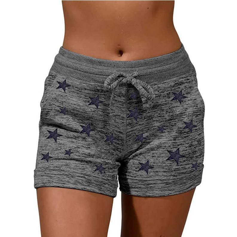 Women's Quick-Dry Yoga Shorts High Stretch Slimming Workout Shorts