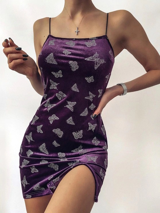 Women's Sleeveless Bodycon Mini Dress with Bow Print