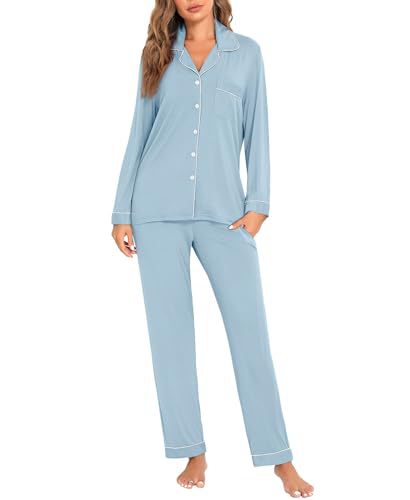 Women's Cuban Collar Retro Print Long Sleeve Loungewear Set