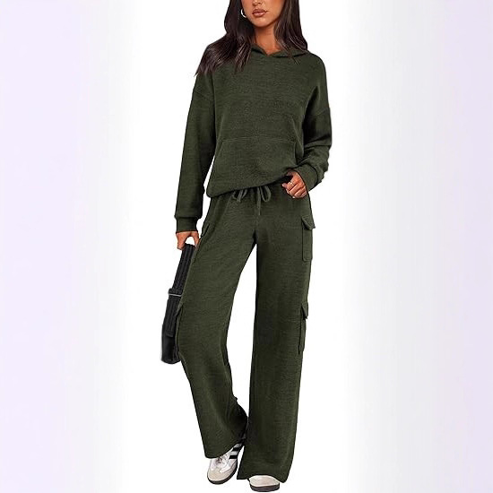 Women's 2-Piece Oversized Hoodie and Sweatpants Set