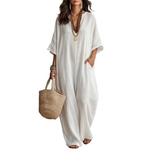 Women's Elegant Print Casual Dress with 3D Pattern, Deep V-Neck, Mid-Length, Polyester