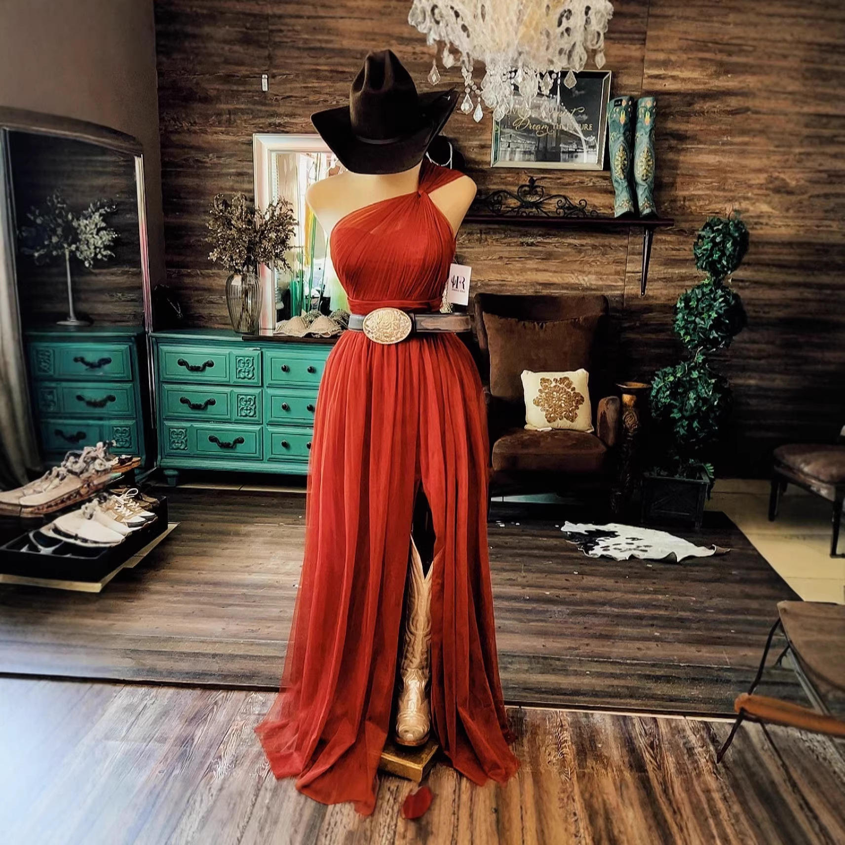 One-Shoulder Bodycon Long Dress Solid Sleeveless A-Line