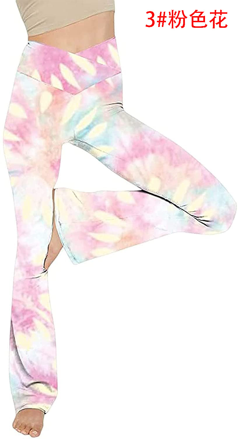 High-Waist Loose Yoga Pants Comfortable Casual Woven Polyester