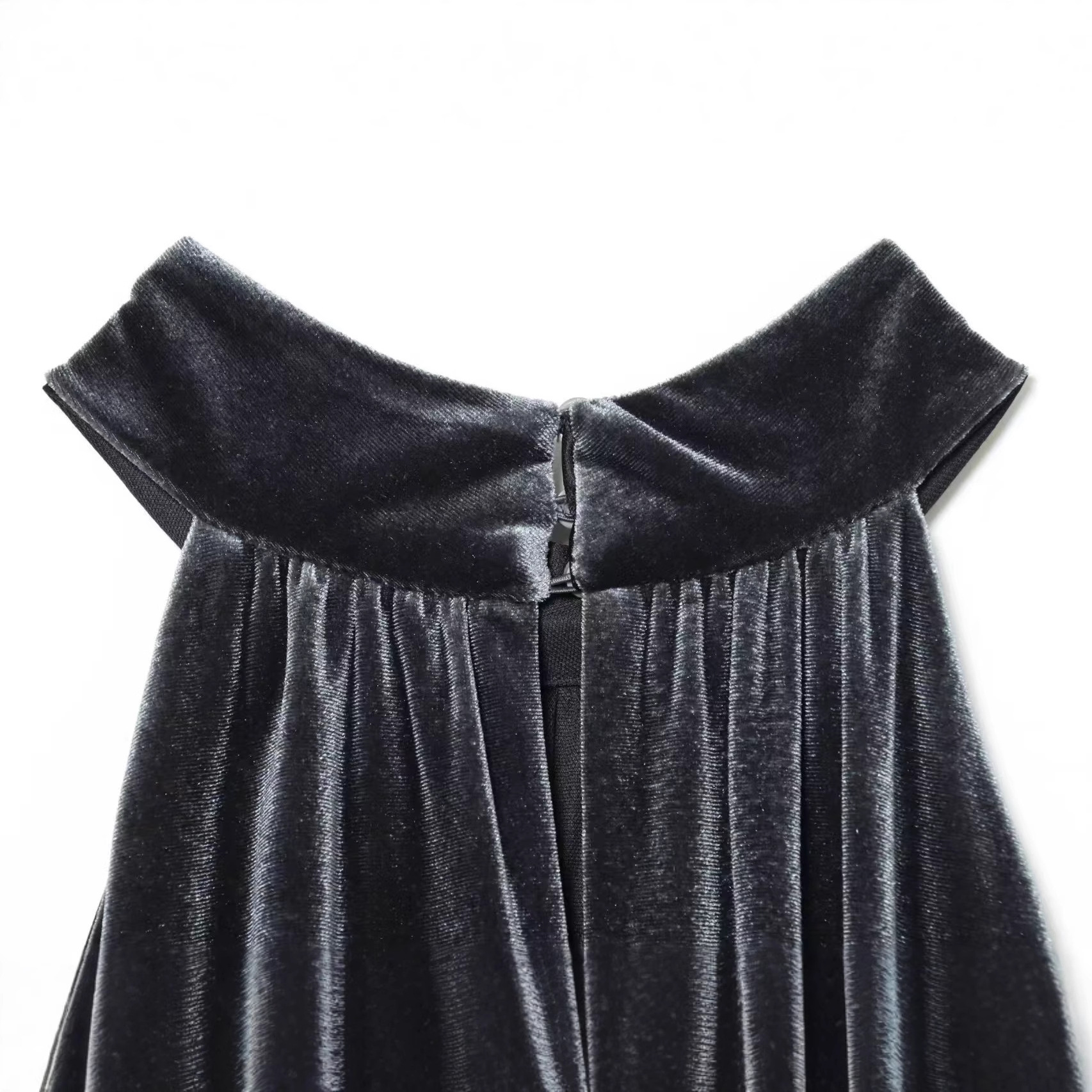 Velvet Bow Sleeveless Balloon Top