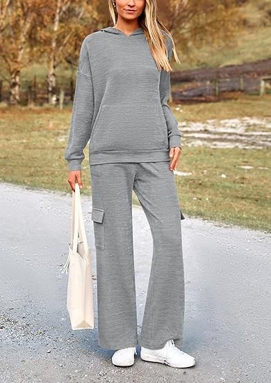 Women's 2-Piece Oversized Hoodie and Sweatpants Set