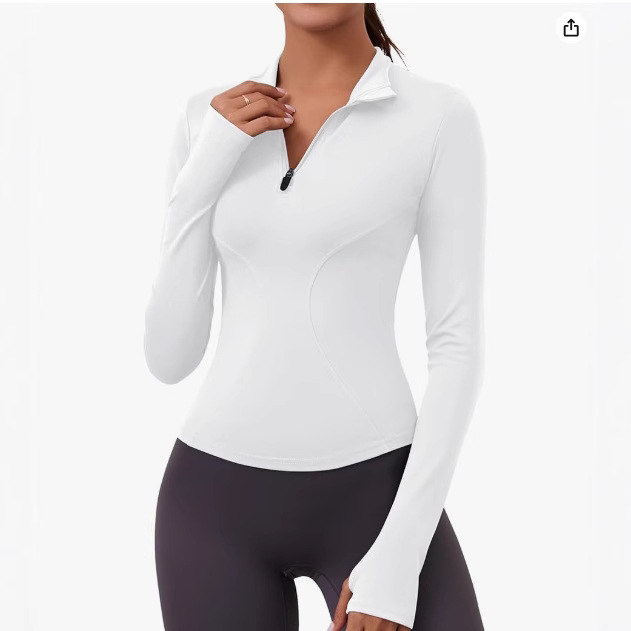 Women's Slim Fit Long Sleeve Zip-Up Solid Color Hoodie