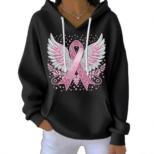 Women's Ribbon Wing Colorblock Print Casual Sweatshirt
