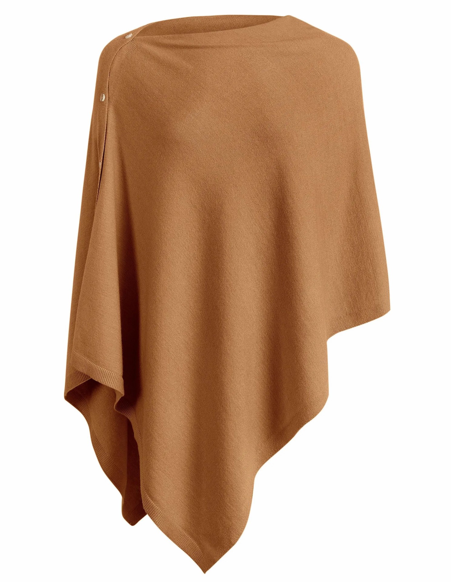 Women's Convertible Scarf Cardigan Knit Button Sweater