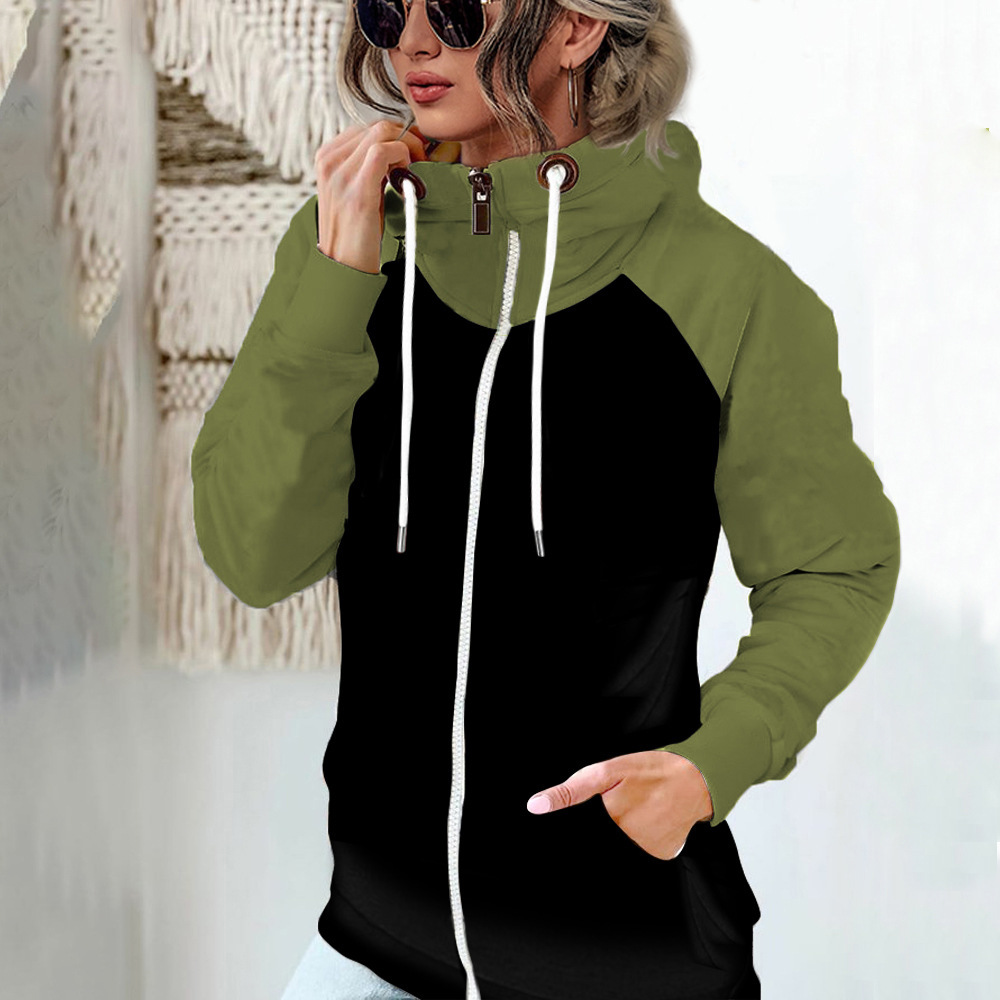 Women's Fleece-Lined Pullover Hoodie Plus Size Loose Fit