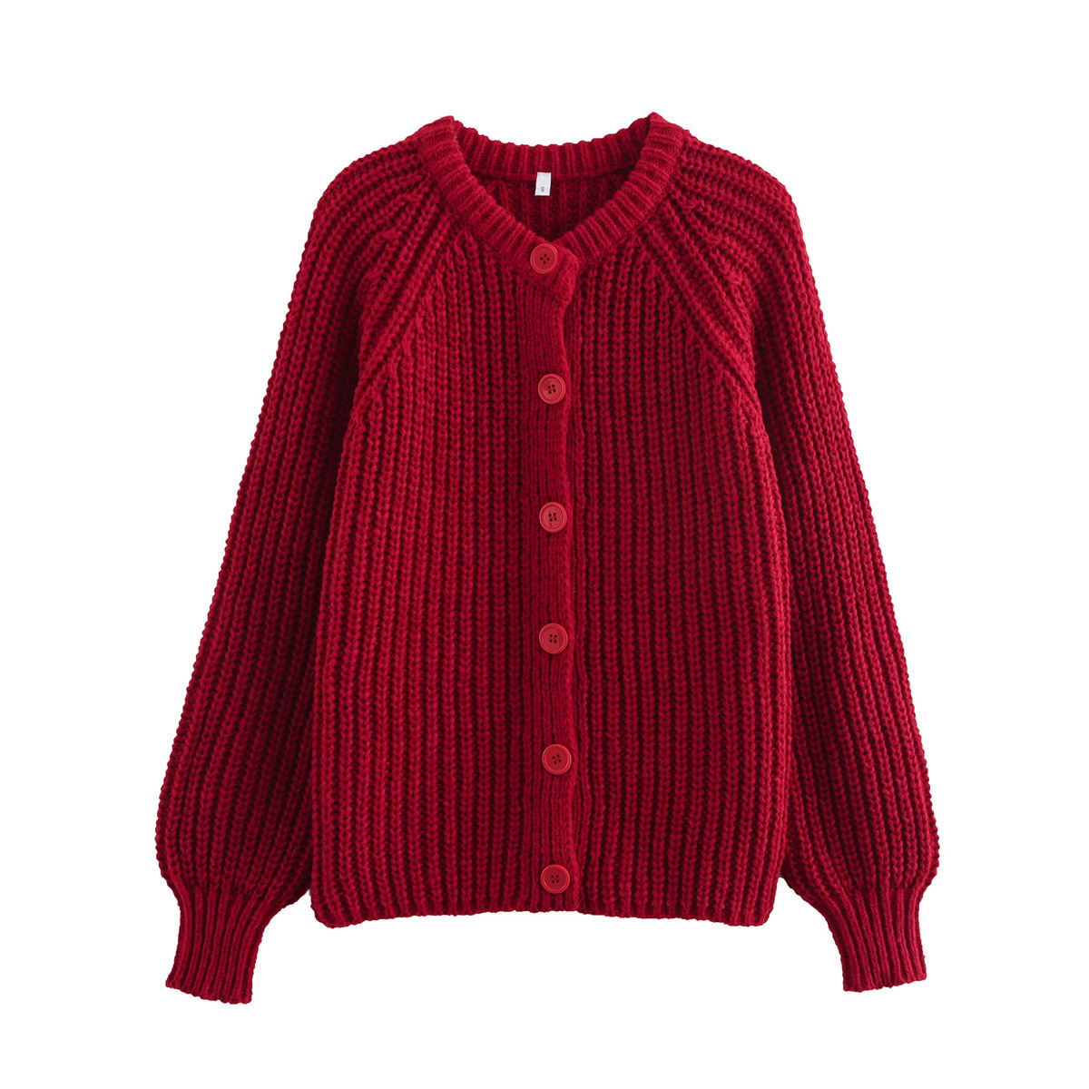 Women's Streetwear Crewneck Long-Sleeve Sweater