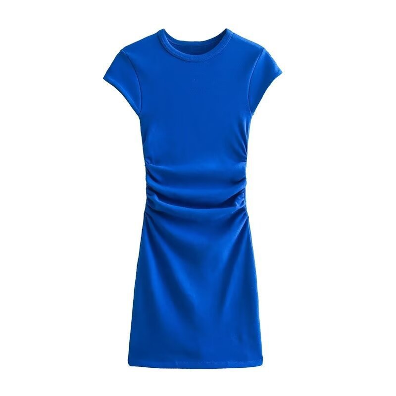 Women's Round Neck Slim Fit Knit Dress
