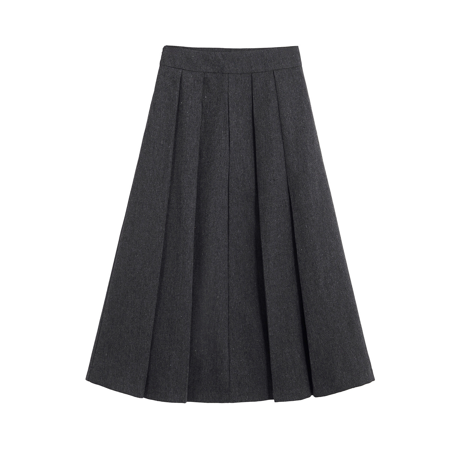 Double-Breasted Blazer and Skirt Set