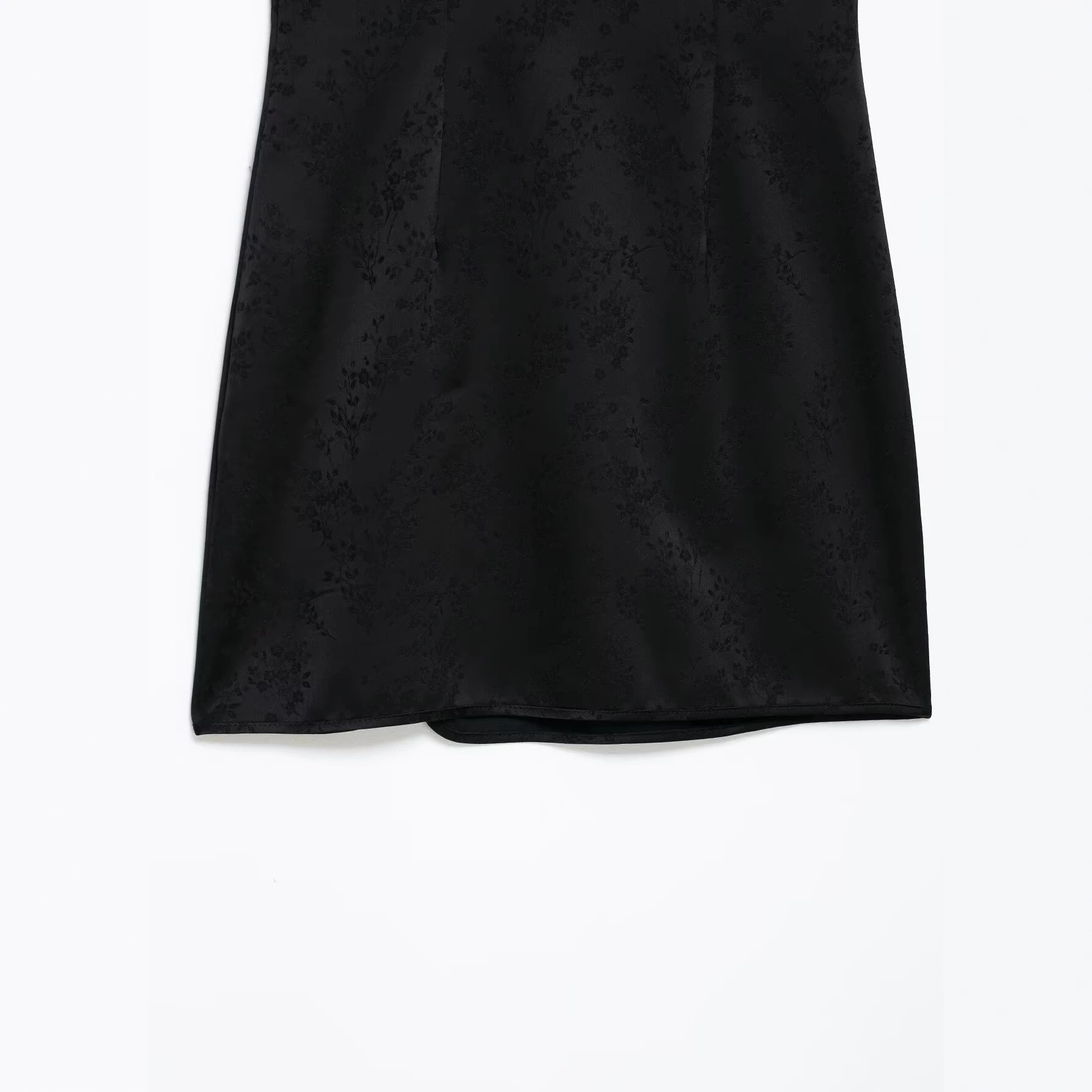 New Chinese Style Jacquard Short Cheongsam Dress