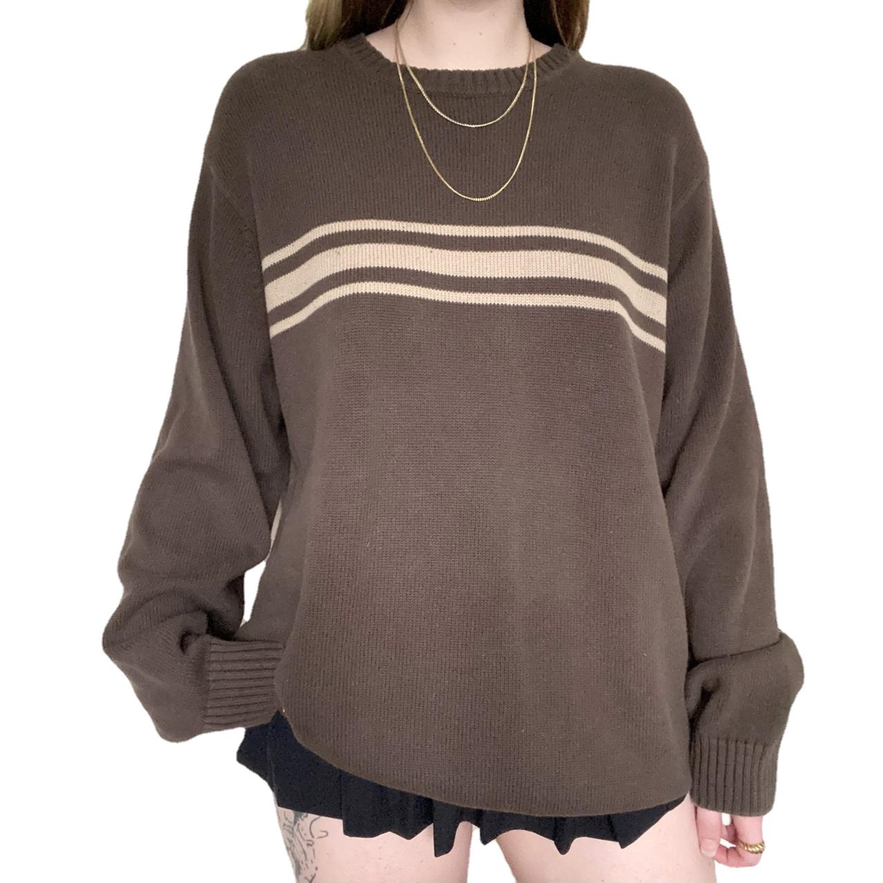 Women's Crewneck Long Sleeve Knit Sweater Casual Commuter Pullover