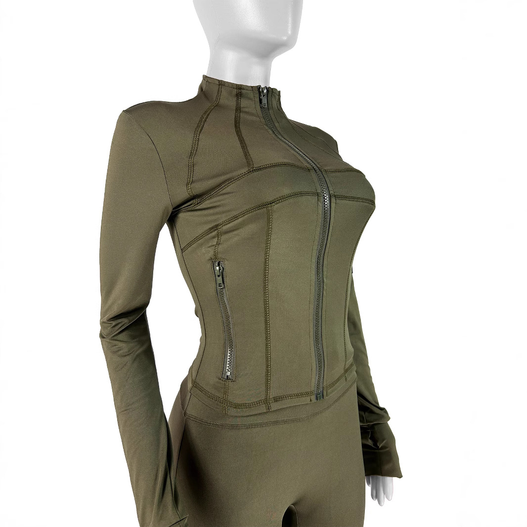 Women's Sexy Bodycon Long Sleeve & Shorts Two-Piece Set