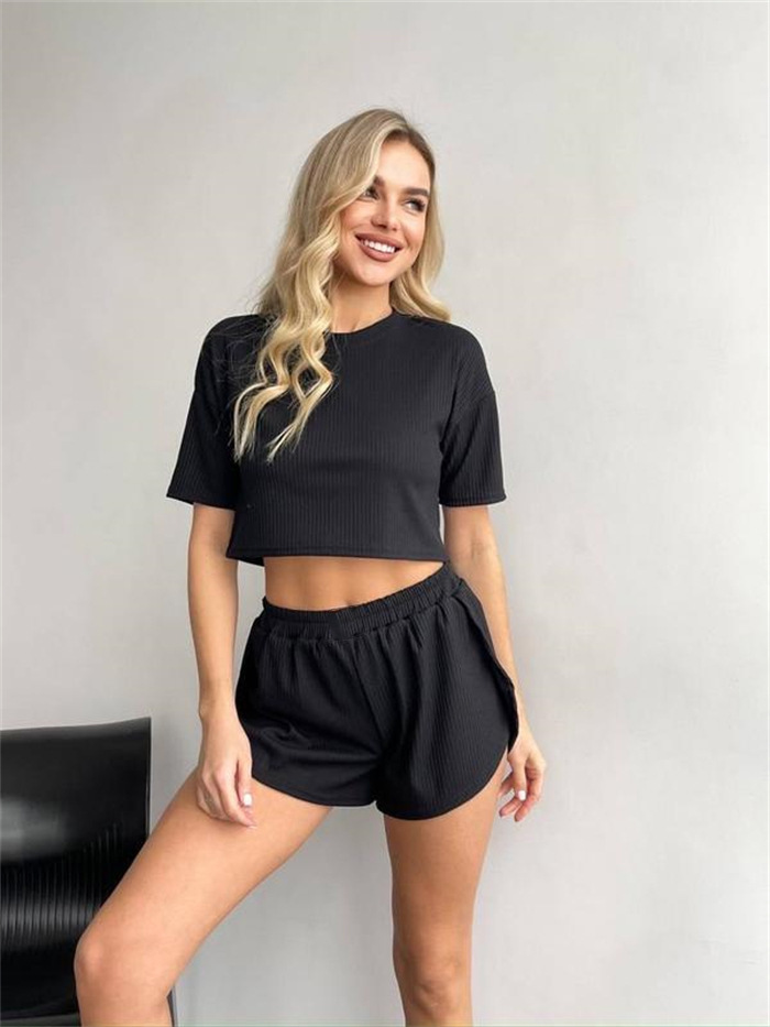 Women's Loose Casual Two-Piece Hooded Tracksuit Set