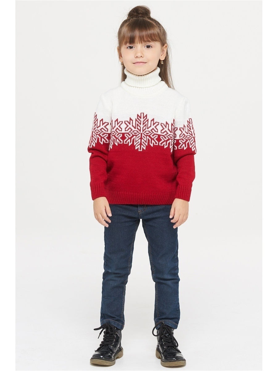 Christmas Fair Isle Sweater for Family Matching Pullover