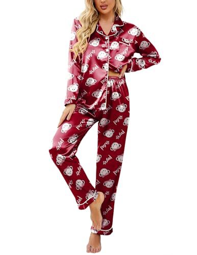 Women's Cuban Collar Leopard Print Long Sleeve Shirt Set