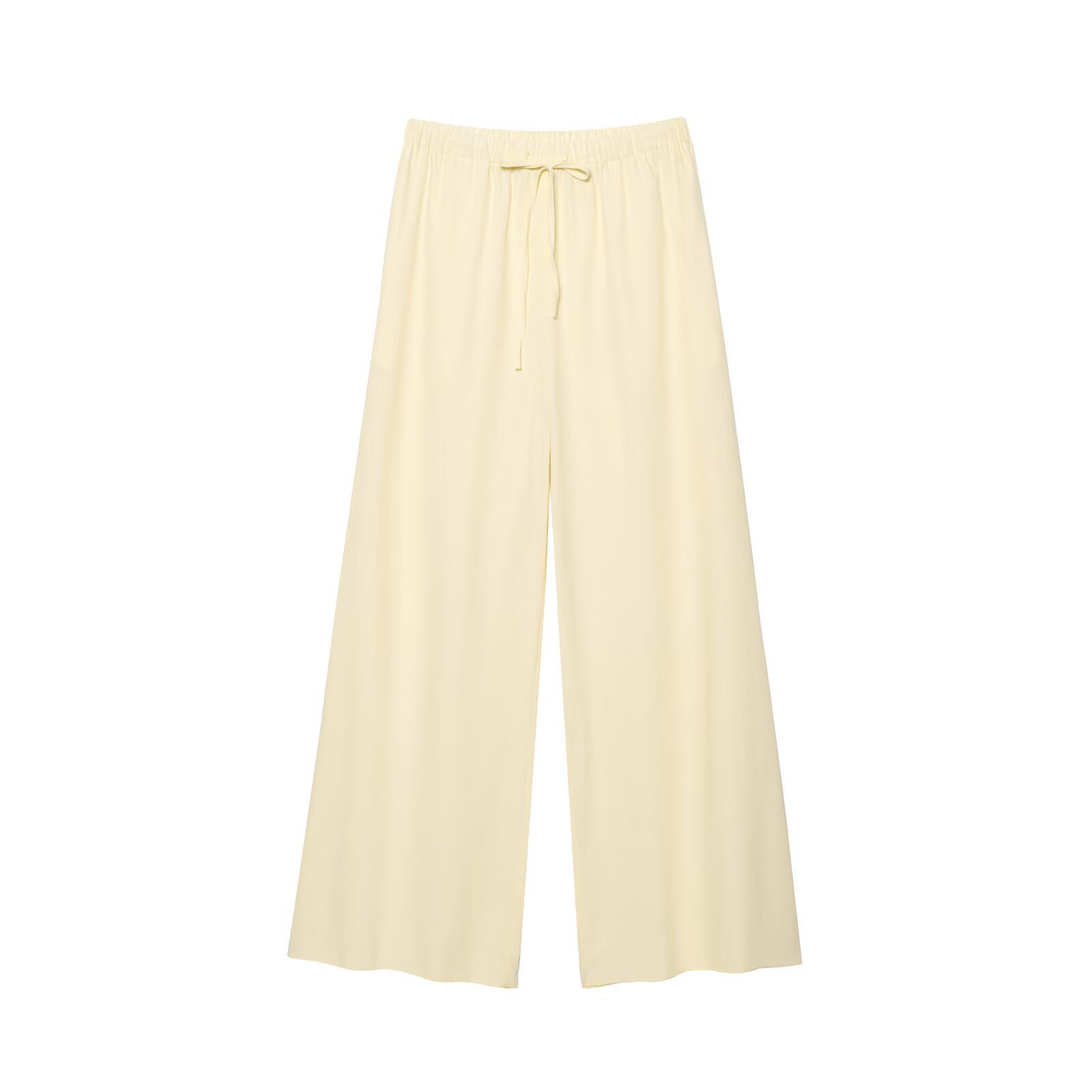 Women's Puff Sleeve Shirt and Pants Set Casual Two-Piece Outfit