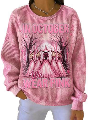 Women's Tree Witch Halloween Print Casual Sweatshirt